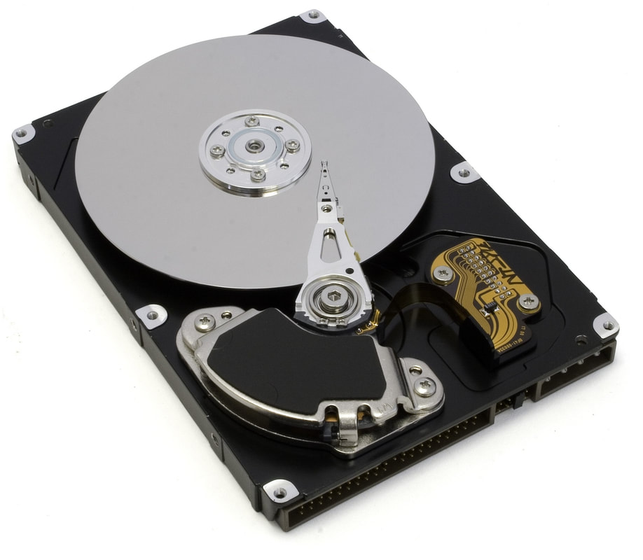 Open hard drive